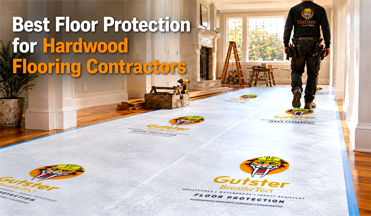 Best Floor Protection for Hardwood Flooring Contractors
